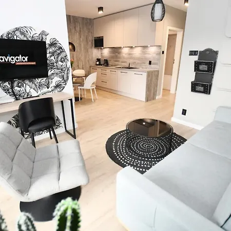 Apartament Navigator Spa-baseny-nadmorskie Tarasy Kołobrzeg