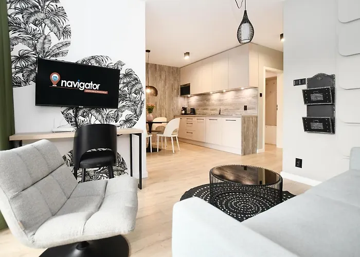 Navigator Spa-baseny-nadmorskie Tarasy Apartment Kolberg
